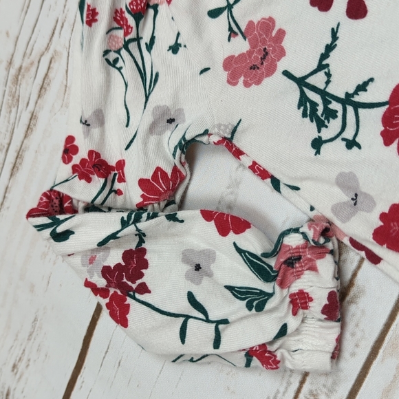 Just One You Carter's Floral Romper - Picture 5 of 8